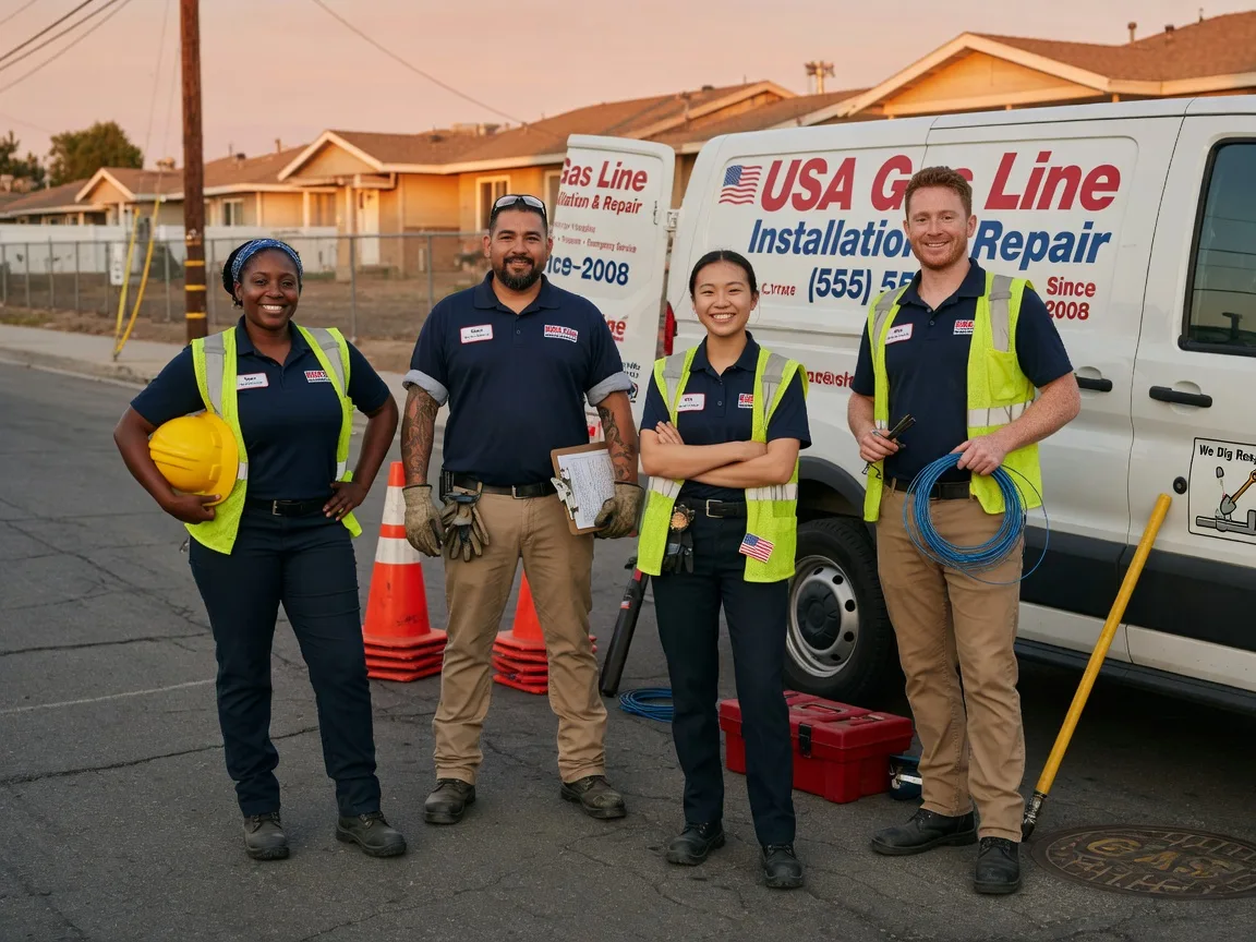 Gas Line Installation company in Sabin, MN